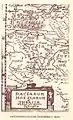 Map from the first half of the 17th century, in which name Rascia is located in Banat