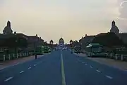 Rashtrapati Bhavan seen from Kartavya Path