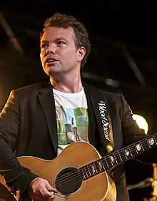 Rasmus Nøhr performing at Skråen in Aalborg, Denmark. November 12, 2010