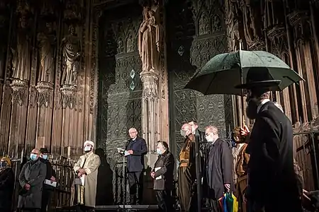 Interfaith gathering at Strasbourg Cathedral