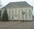 Esens townhall in wintertime