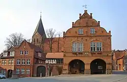 Brick Gothic town hall of Gadebusch