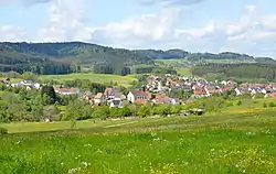 Ratshausen, view towards south