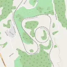 Map of the spiral, from OpenStreetMap