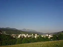 Typical Lower Carinthian landscape in Ravne na Koroškem.