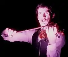 Shulman performing in 1977