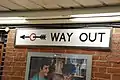 Way Out Sign