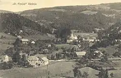1918 postcard of Srednji Dolič