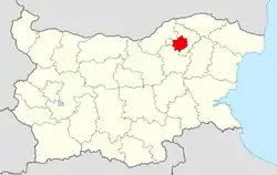 Razgrad Municipality within Bulgaria and Razgrad Province.