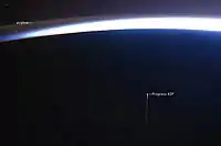 Progress during atmospheric entry over Earth