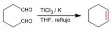 Formation of a cycloalkane via an Intramolecular McMurry Reaction