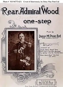 Cover sheet for the "Rear Admiral Wood One-Step," ca. 1918.