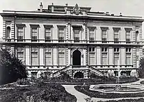 Rear of the Károlyi palota (Pollack Mihály tér), 1881