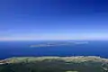 Rebun island (background) seen from Mount Rishiri