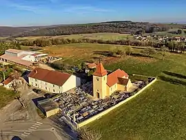 The church in Recologne-lès-Rioz