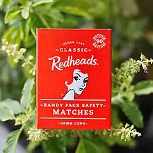 redhead fire matches