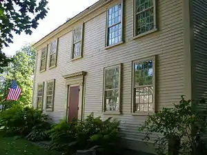 Reed Homestead, with murals attributed to Rufus Porter, founder of Scientific American