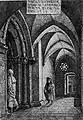 The entrance hall of the Regensburg Synagogue, Albrecht Altdorfer, 1519