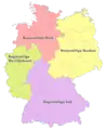 The Regionalligas from 1994 to 2000.