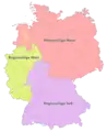 The Regionalligas from 2008 to 2012.