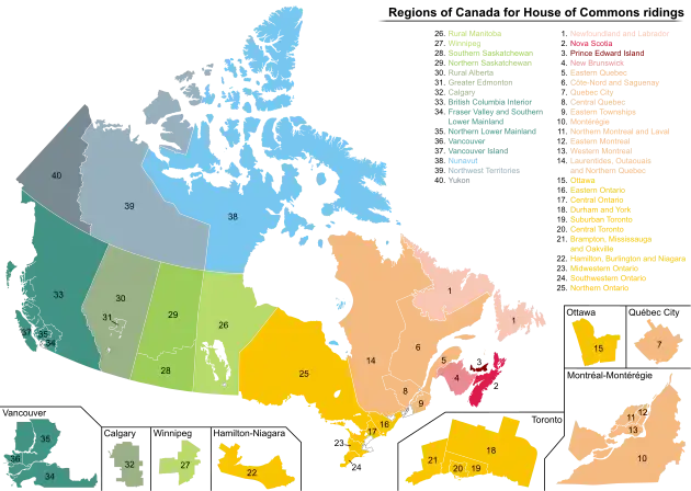 Canadian regions