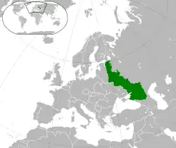 Location of Moskowien