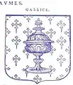 Arms of the kingdom od Galicia, Le blason des Armoiries, Year 1581