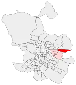 Location of Rejas