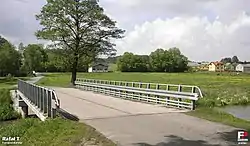 Bridge over the Iłżanka River in Rekówka