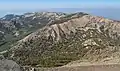 Mt. Houghton (right) and Relay Peak (left) viewed from Mt. Rose