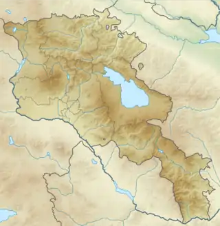 1931 Zangezur earthquake is located in Armenia