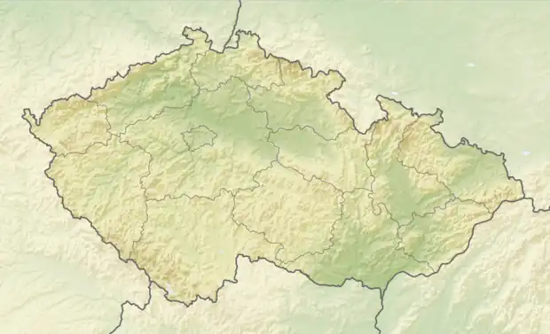 Provodín is located in Czech Republic