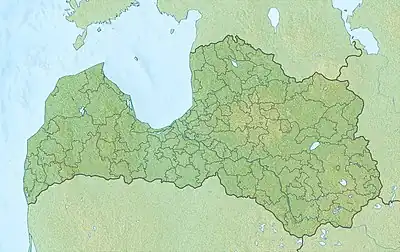 Courland is located in Latvia