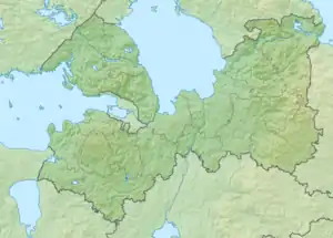 Narva Reservoir is located in Leningrad Oblast