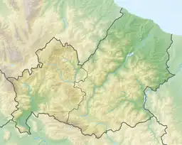 2002 Molise earthquakes is located in Molise