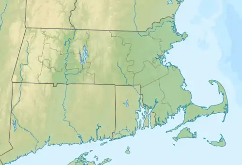 Westover ARB is located in Massachusetts