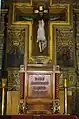 Relics of Peter of Jesus Maldonado in the Cathedral of Chihuahua.