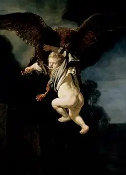 Rembrandt: The Rape of Ganymede, 1635