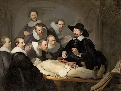 Anatomy Lesson of Dr. Nicolaes Tulp (c. 1632)