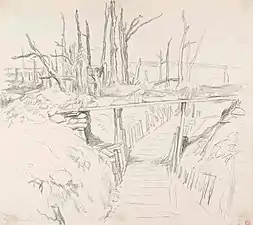 Trench (between 1915 and 1918)