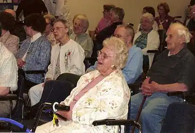 Audience for a Renaissance program