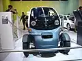Revised concept of the Twizy for a close-to-production vehicle, 2010, seen at the AutoRAI in Amsterdam.