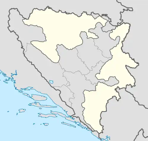 Andelije is located in Republika Srpska