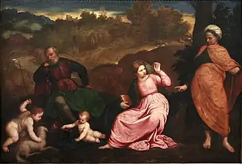 The Rest on the Flight into Egypt, c. 1530 (Musée des Beaux-Arts de Strasbourg)