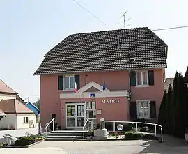 The town hall in Retzwiller