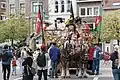 The "little giants" of Borgerhout resemble Spanish cabezudos