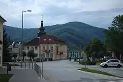 Main road in Revúca