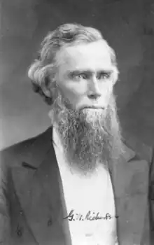 Rev. George Warren Richardson, first president of Samuel Huston College