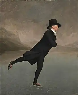 7. The Reverend Robert Walker Skating on Duddingston Loch by Sir Henry Raeburn (National Gallery of Scotland, Edinburgh)