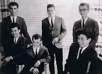 The Revols in 1957